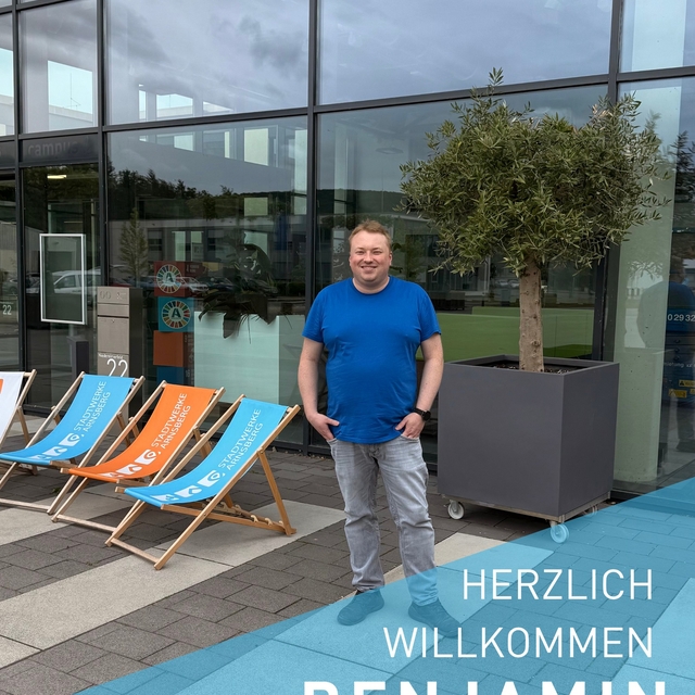 Willkommen im Team, Benjamin! ?
Ab sofort bringt  ...