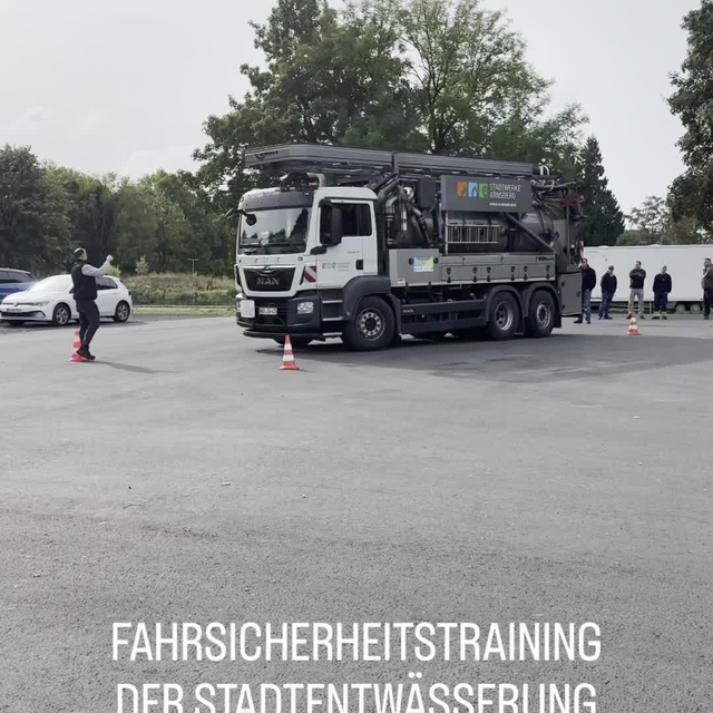 Unser Team der Stadtentwässerung hatte einen beson ...
