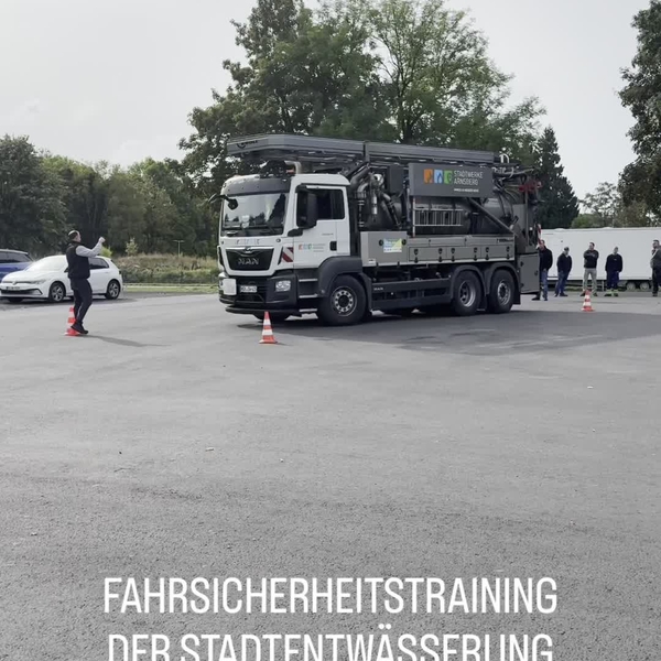 Unser Team der Stadtentwässerung hatte einen beson ...