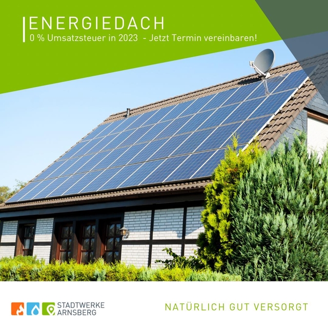 Let's go green! ?
Eine PV-Anlage auf deinem eigen ...