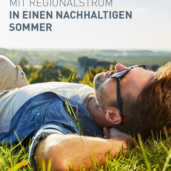 Sommer, Sonne, gute Laune. Sonnenstrahlen im Gesic ...