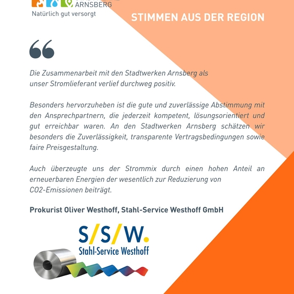 Zuverlässigkeit, transparente Verträge und faire P ...