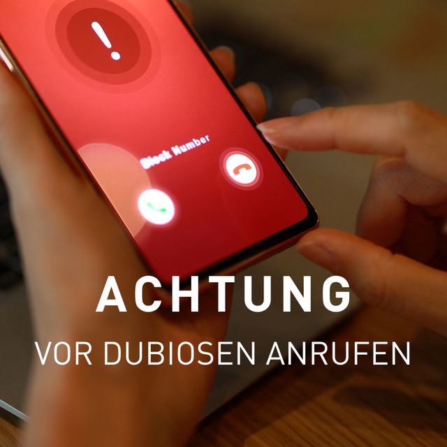 ? ACHTUNG VOR DUBIOSEN ANRUFEN! ?
Wir möchten euc ...