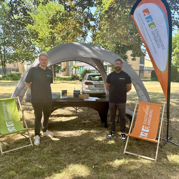 Heute sind wir beim Markt der guten Güter beim Sch ...