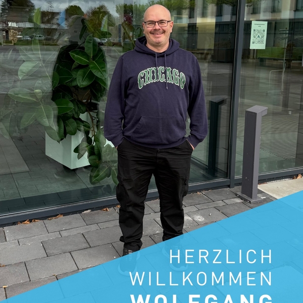 Neuzugang im Team ??
Wir begrüßen Wolfgang im Ber ...